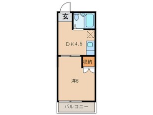 コーポ平成１の物件間取画像